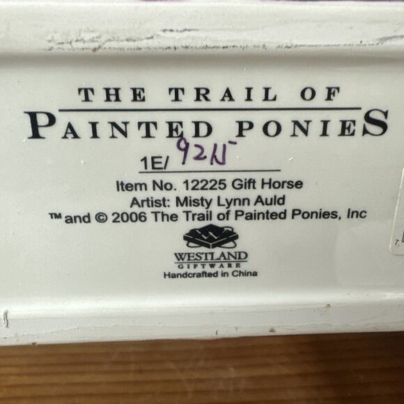 The Trail of Painted Ponies Gift Horse 1E 9215 In Box - Picture 6 of 8